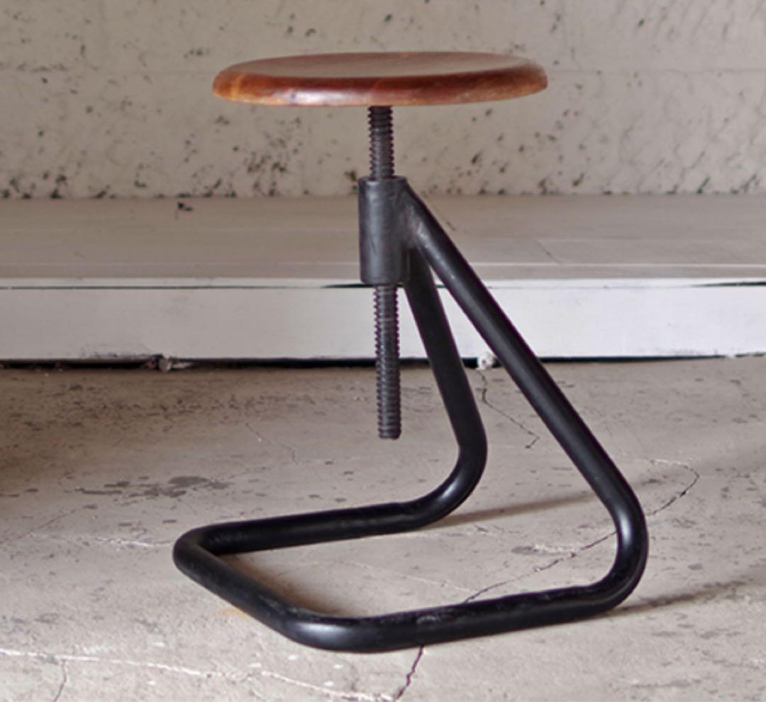 FR IRON STOOL アイアンスツール　回転椅子