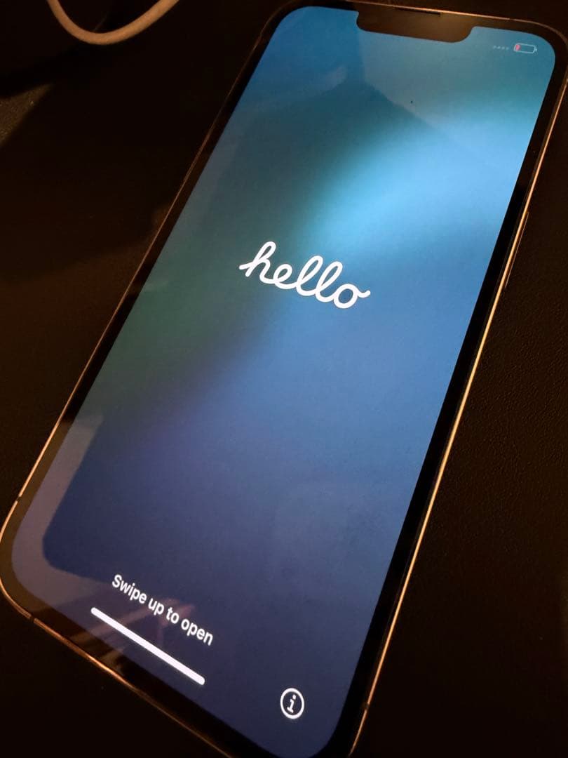 ［美品］Apple iPhone 13 Pro ゴールド 本体128GB箱あり