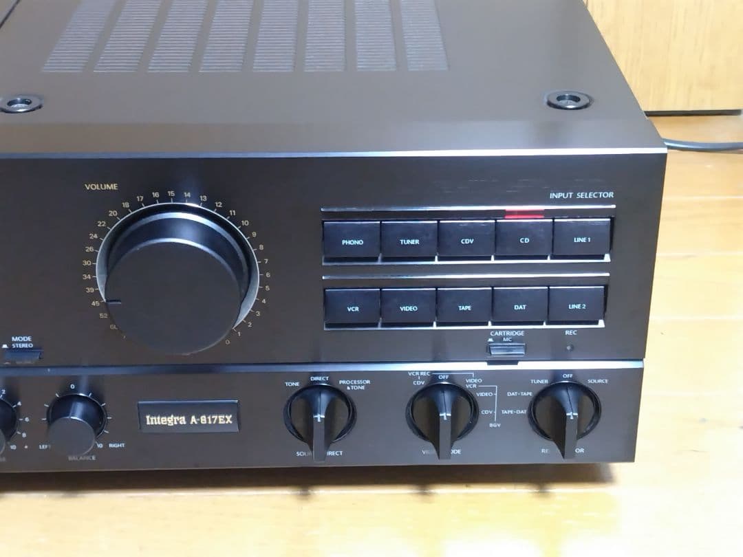 ONKYO A-817EX プリメインアンプ 整備済動作良好 美品