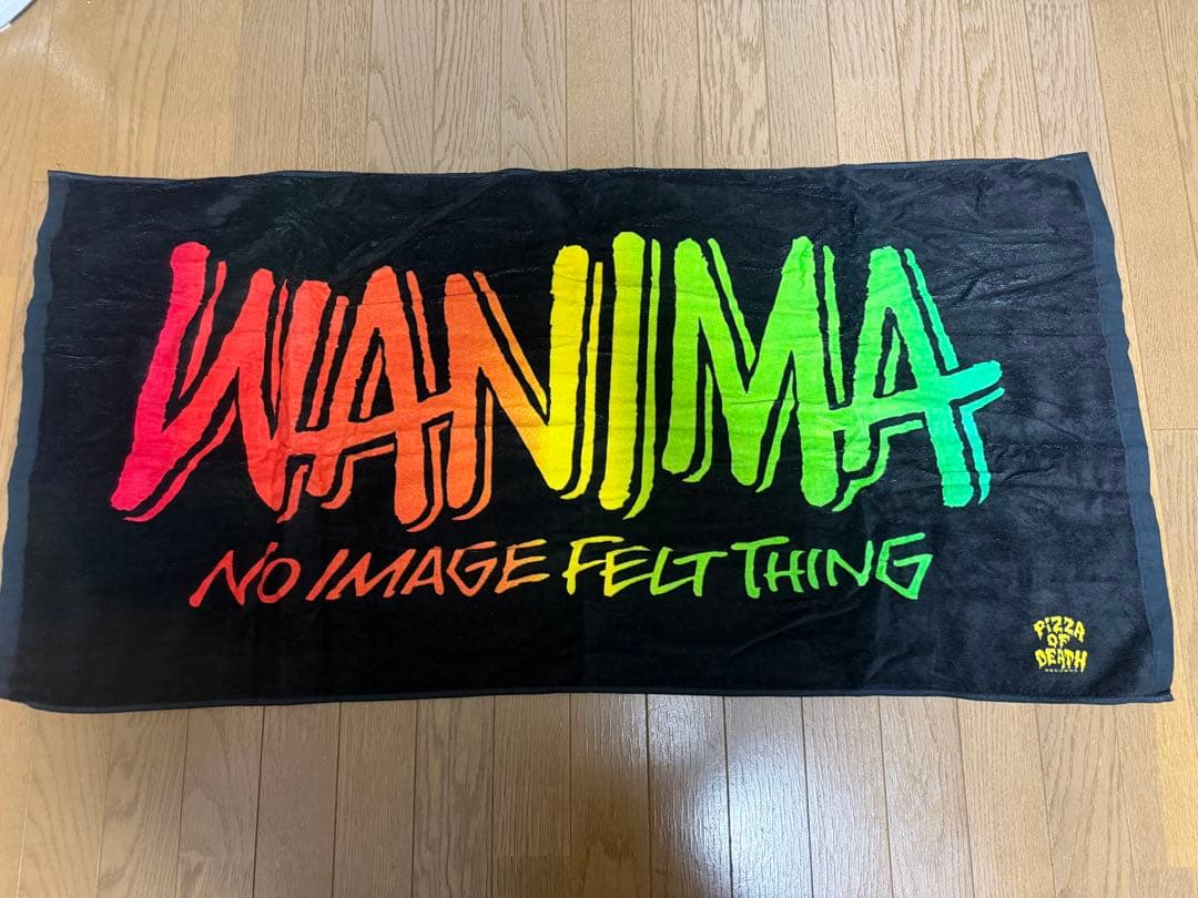 WANIMA ワニマ ビーチタオル PIZZA OF DEATH