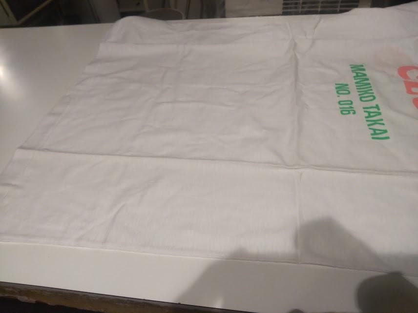 和レトロ★80年代★当時物 おニャン子クラブ No.16 高井麻巳子 Tシャツ