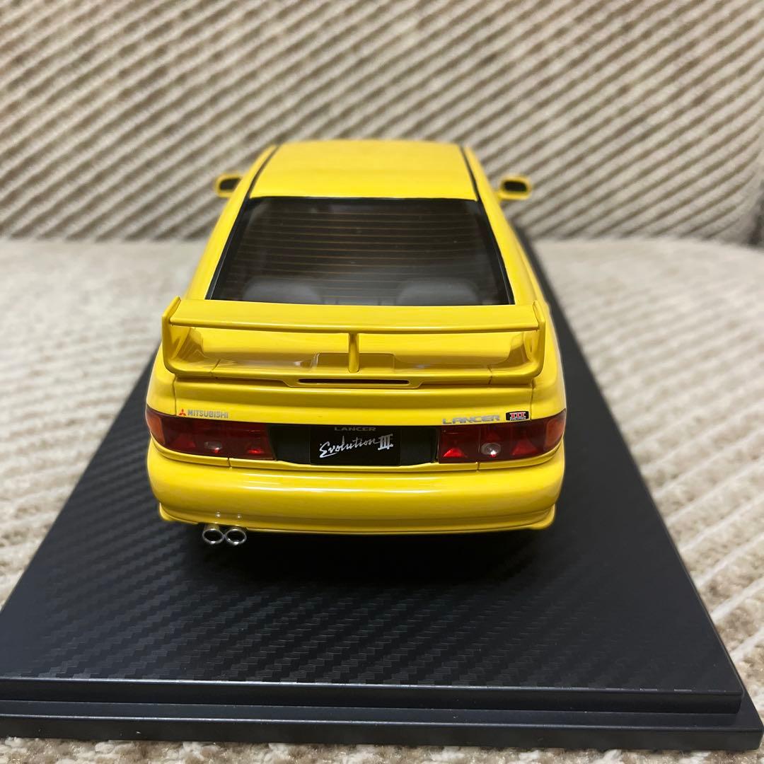 ワンモデル one model ランサーエボリューション Ⅲイエロー 1/18