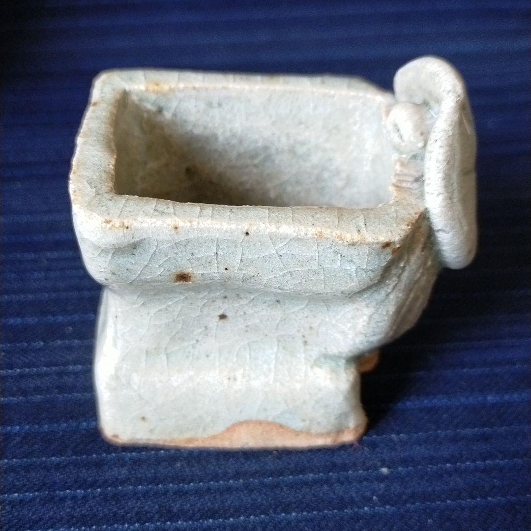 茶道具　一閑人　蓋置　小石原　高取焼　元永彰一　元永陶苑