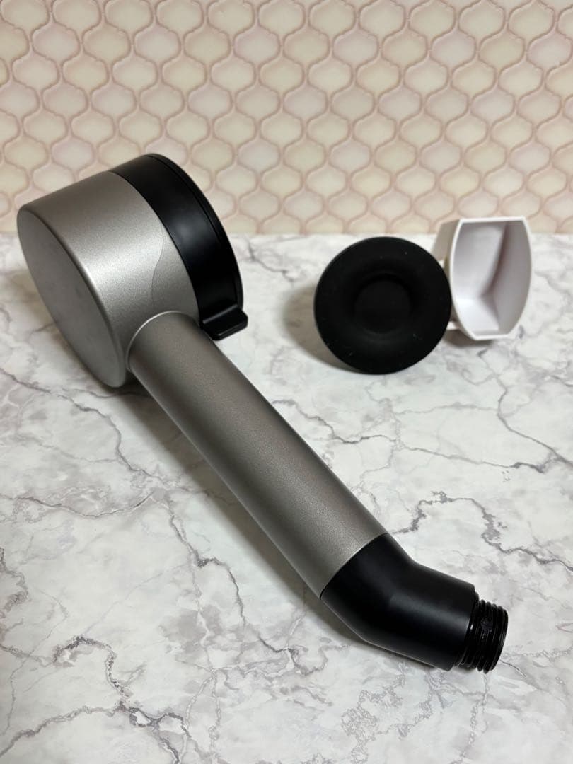 BathSpring マイクロナノバブル シャワーヘッド　シャワーホルダー付き