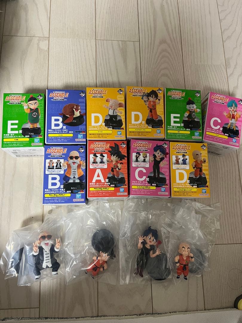 一番くじドラゴンボール assemble collection フィギュア10体