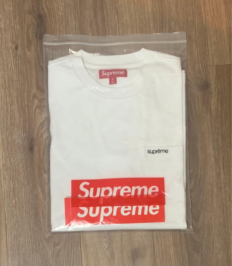 T*様 Supreme 2023SS S/S Pocket Tee White