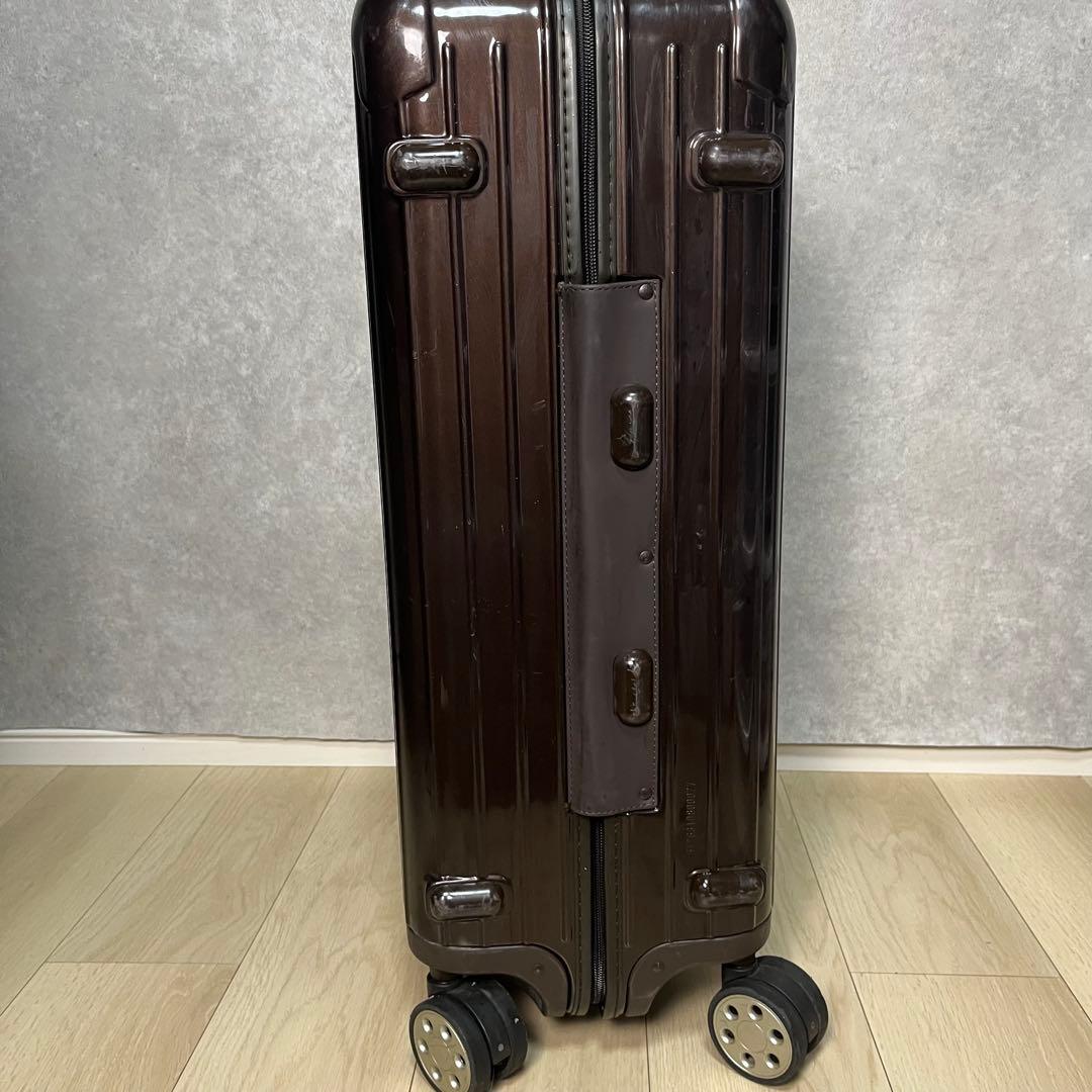リモワ サルサデラックス 63L キャリー スーツケース 4輪 大容量 ブラウン