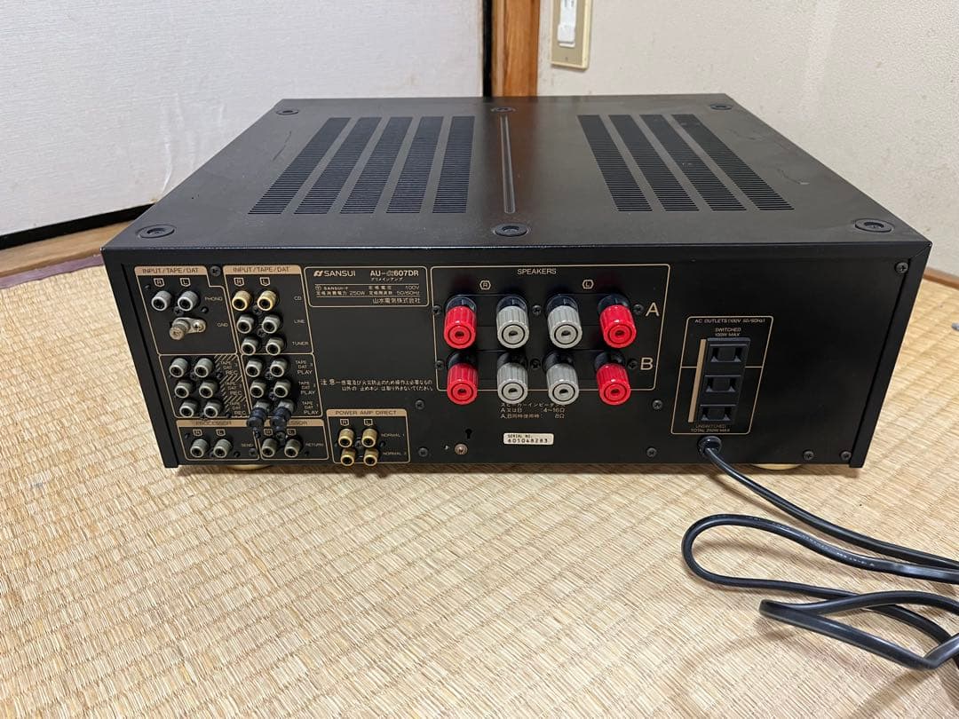 【ジャンク】 SUNSUI サンスイ アンプ au-α607DR