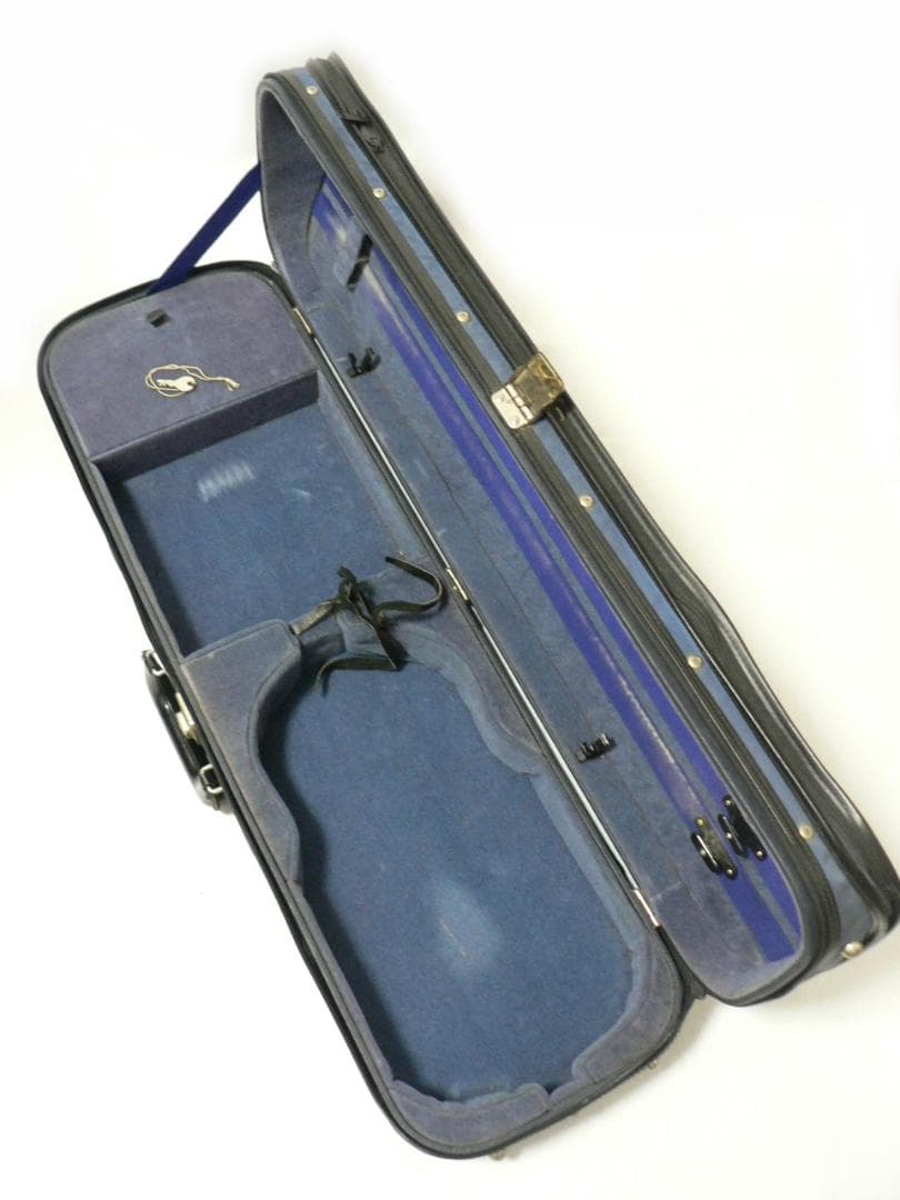 4/4 バイオリン用ケース・弓4本収納可能・カギ付属・送料込！