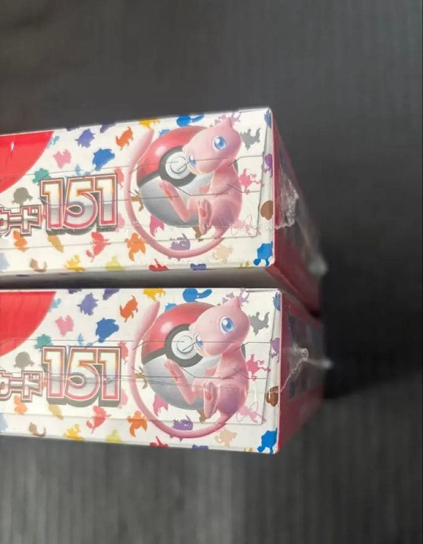 ポケカ　151シュリンク付BOX 2BOX