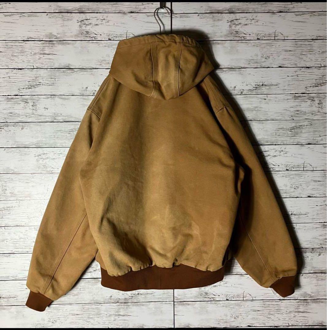 お*ぎ様 カーハート　USA製　企業コラボ Carhartt アクティブジャケッ