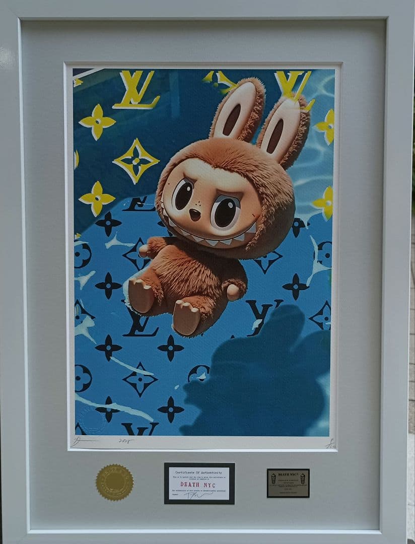 DEATH NYC BF356 サイン、ナンバー、COAあり