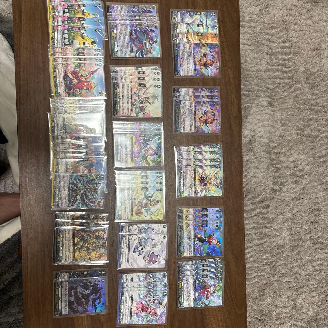 ヴァンガード リアノーン デッキ　調整パーツ・トークン付き