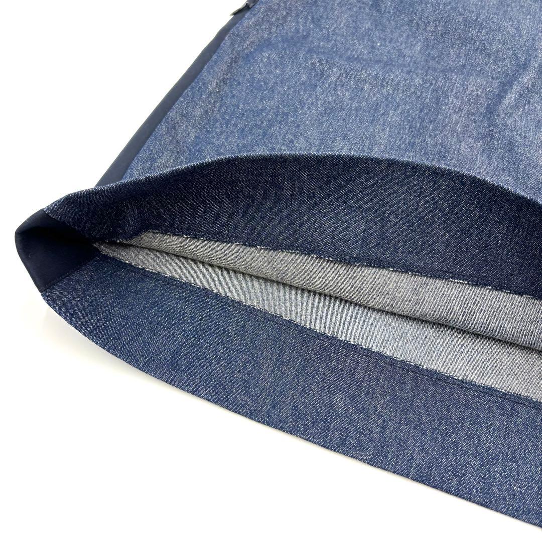 未使用級✨ CHANEL デニム スカート インディゴブルー ココマーク 36