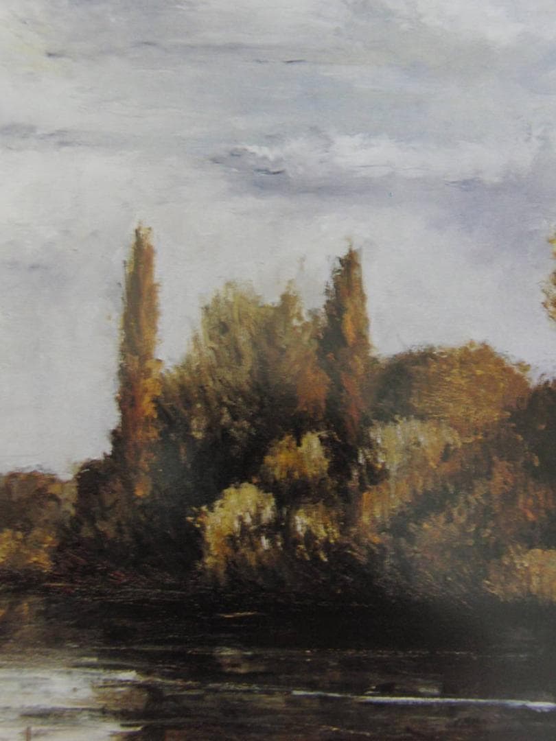 ベルナール・ビュッフェ【Bords de la Marne】希少な額装用画集より