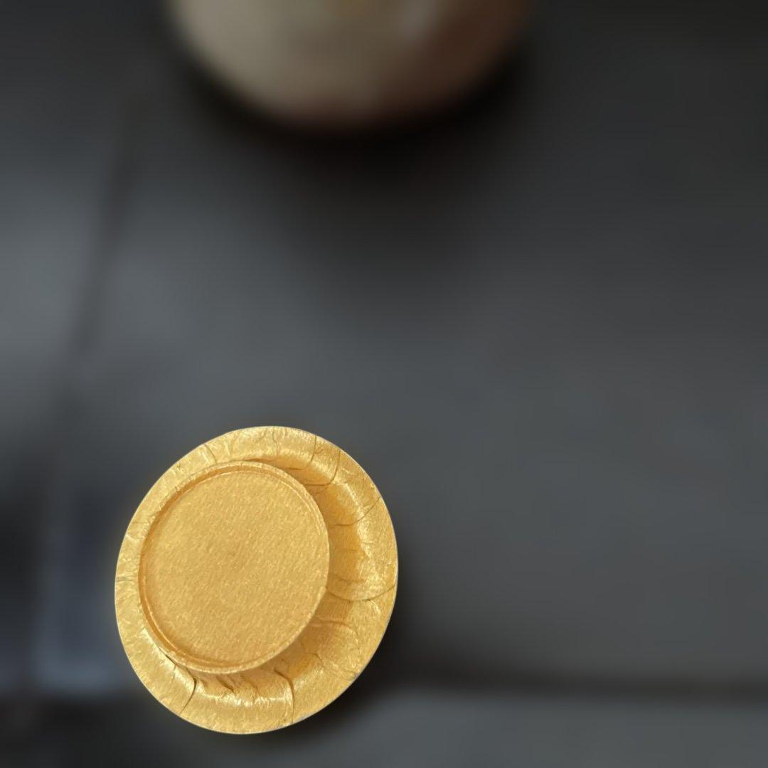 ☆茶3 美品　伊勢崎競　備前肩衝茶入　共箱　出来良