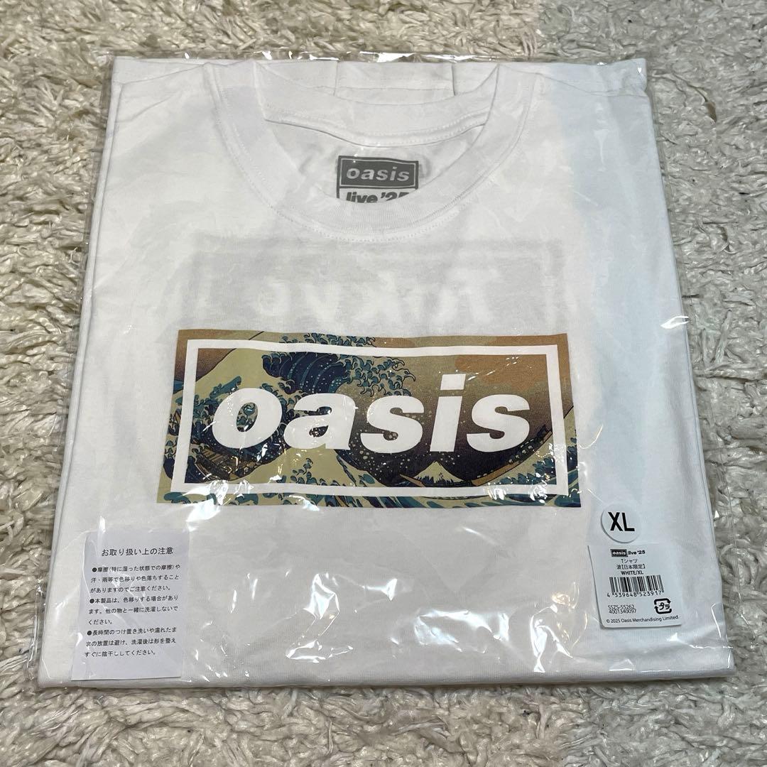 Oasis 日本限定 2025 Live Tシャツ 波 新品未開封