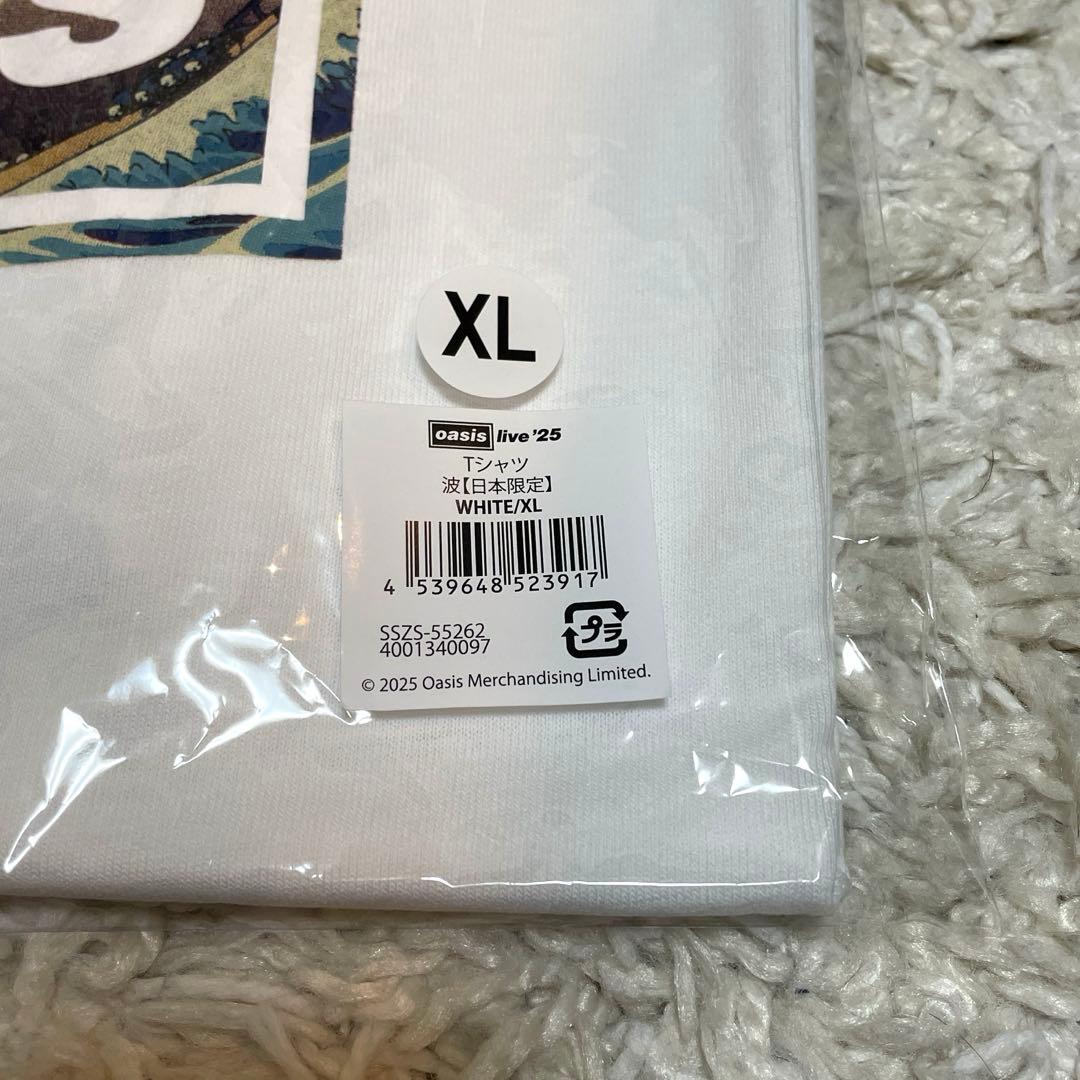Oasis 日本限定 2025 Live Tシャツ 波 新品未開封