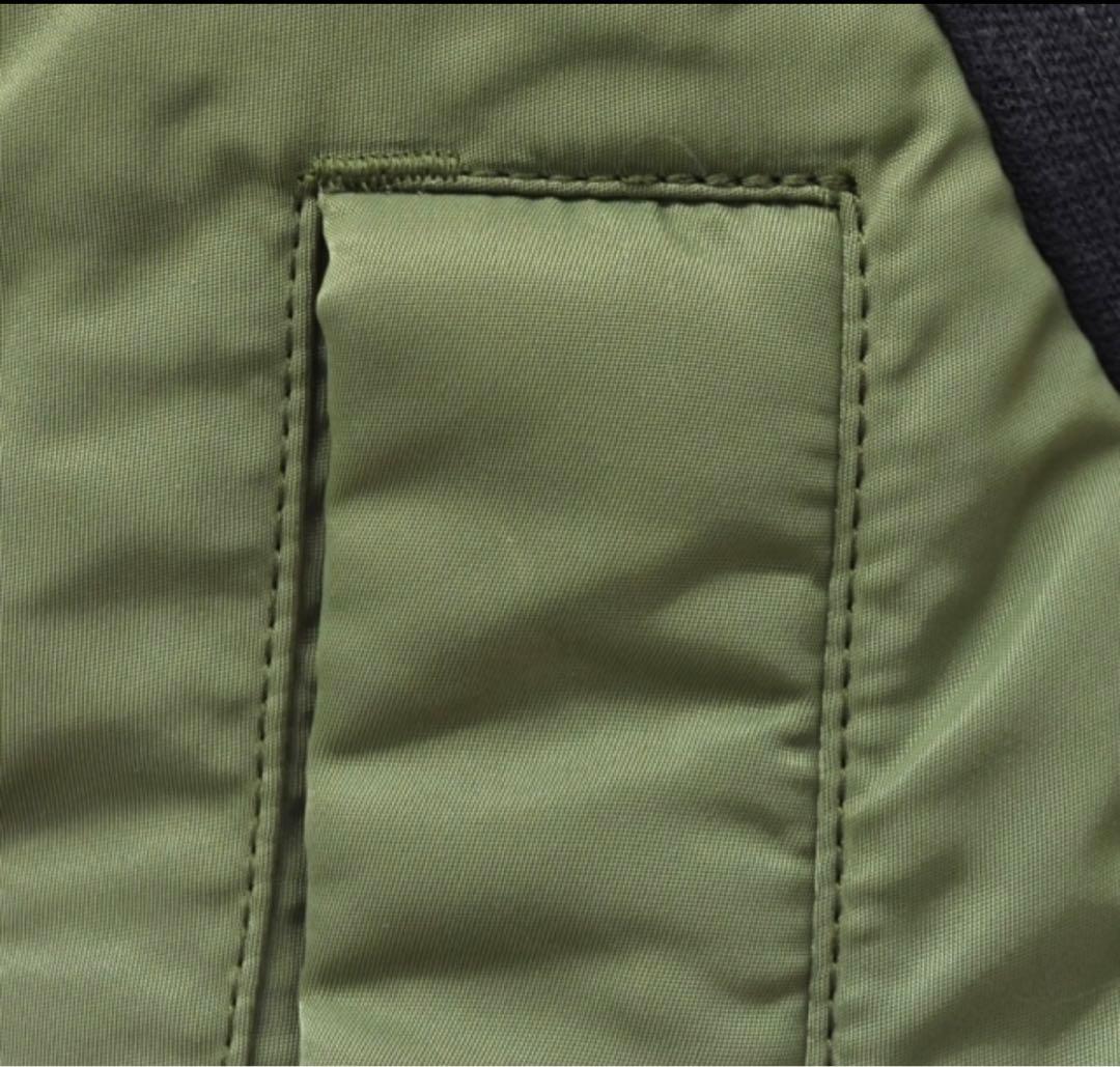 Sacai サカイ Sponge Sweat x MA-1 Hoodie