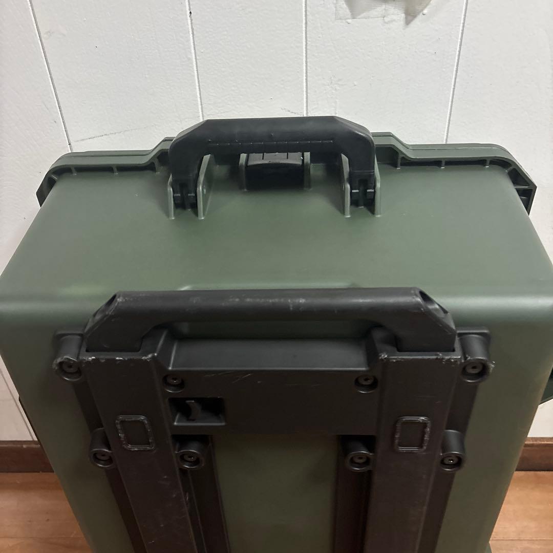 米軍放出品　HARDIGG STORM CASE キャリーケース　ODグリーン⑤