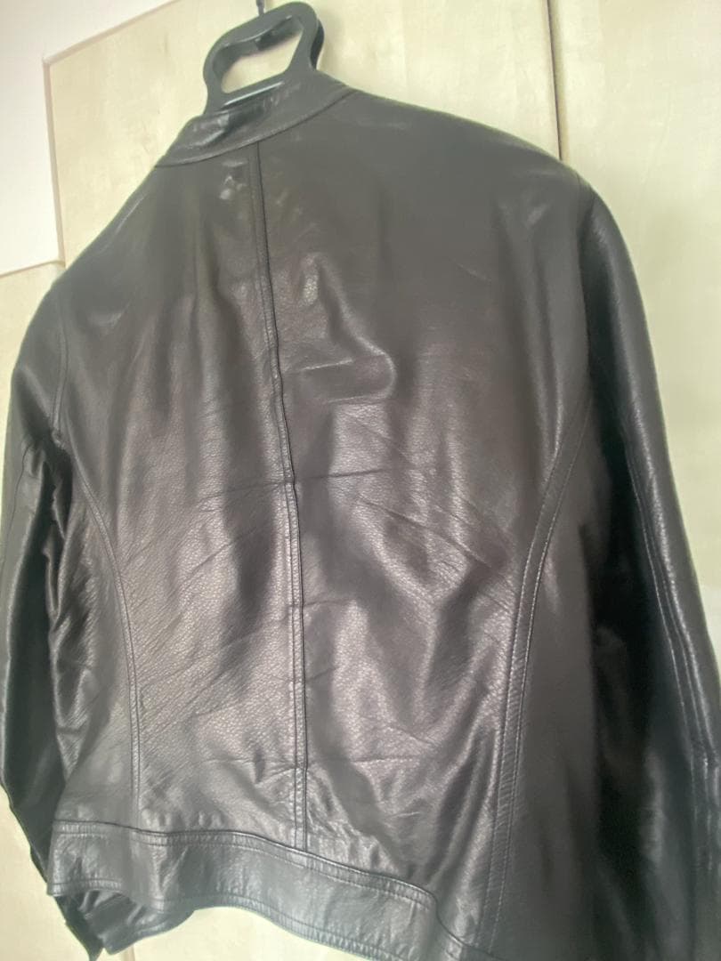 EMMETI JURI エンメティ 48 レザージャケット シングル ブラック