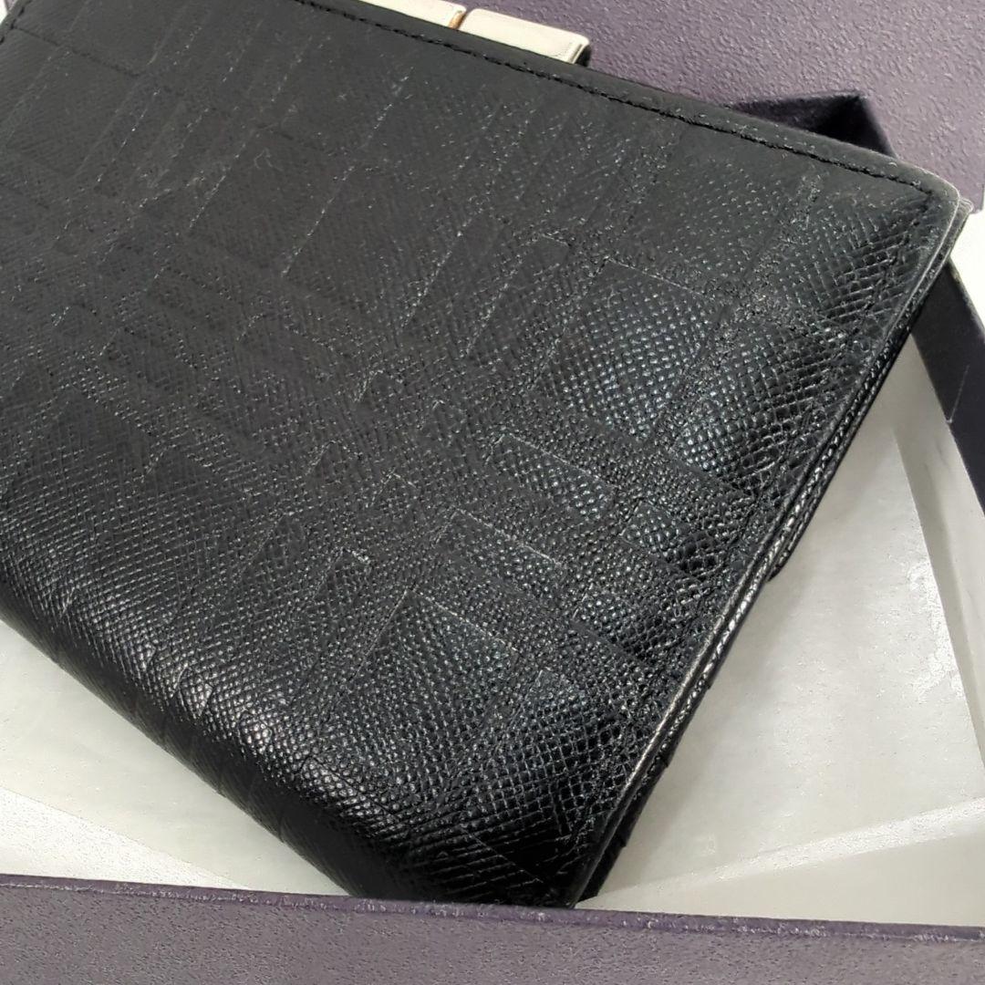 【美品】BURBERRY バーバリー がま口 チェック 二つ折り 財布