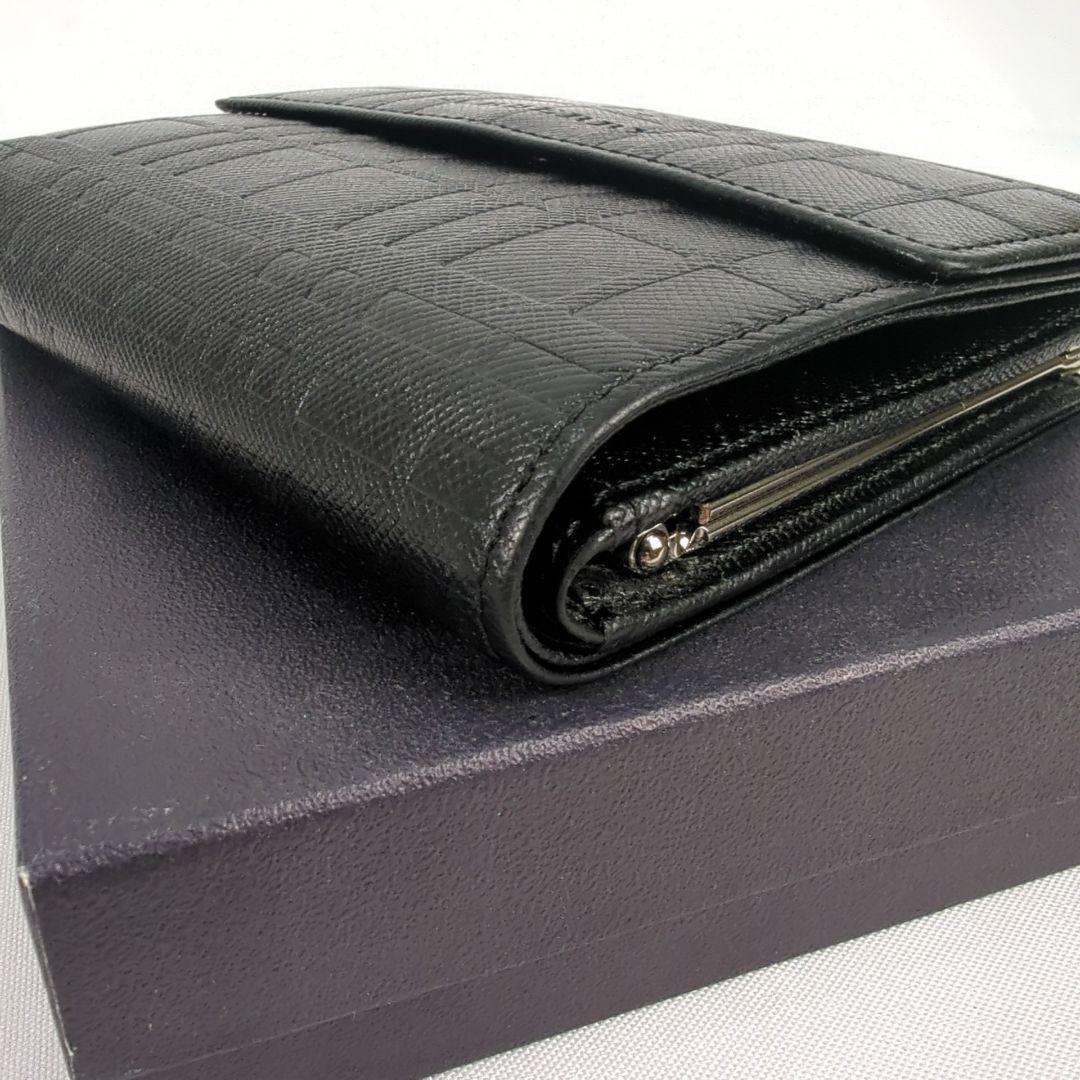 【美品】BURBERRY バーバリー がま口 チェック 二つ折り 財布