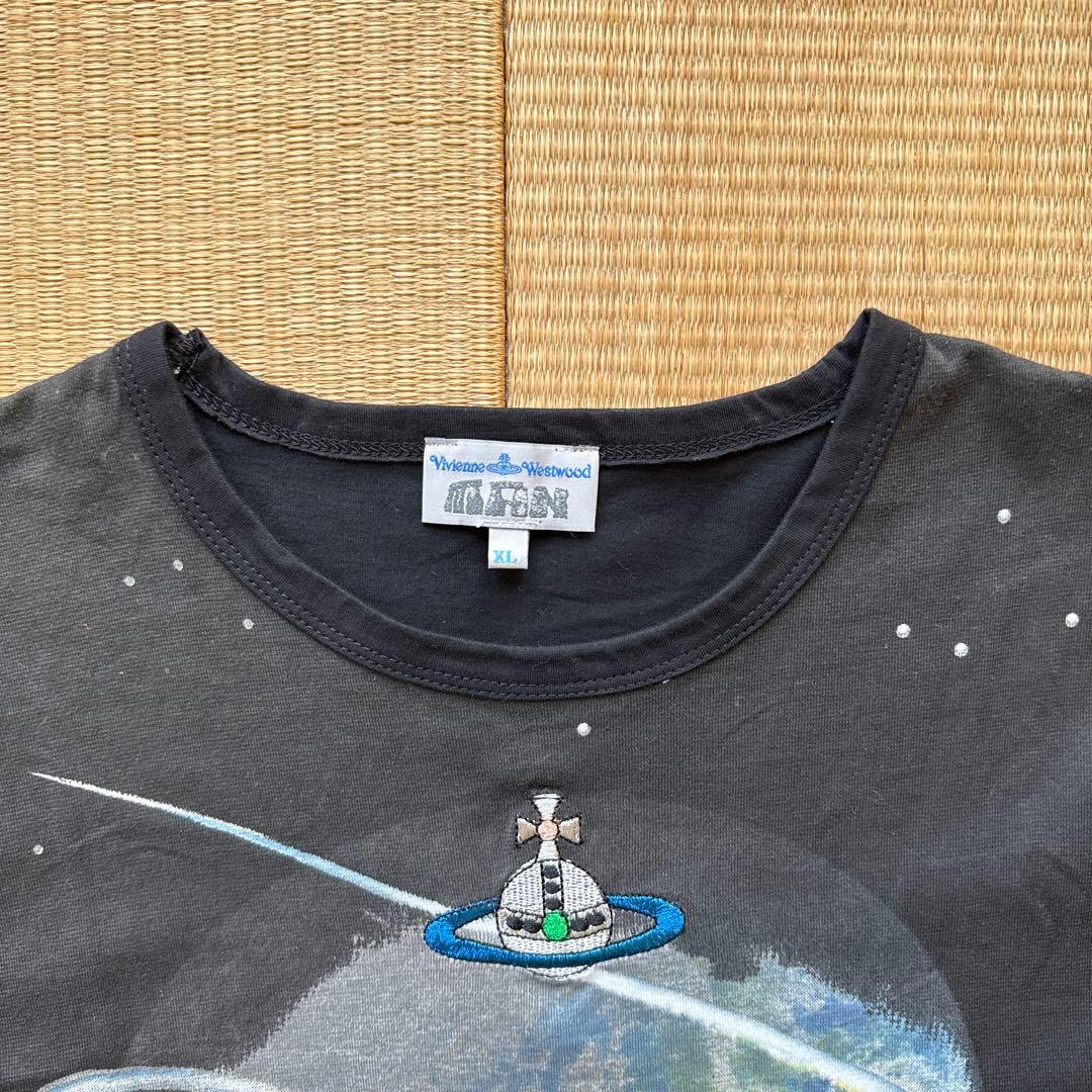 ヴィヴィアンウエストウッド Tシャツ 地球儀 プリント
