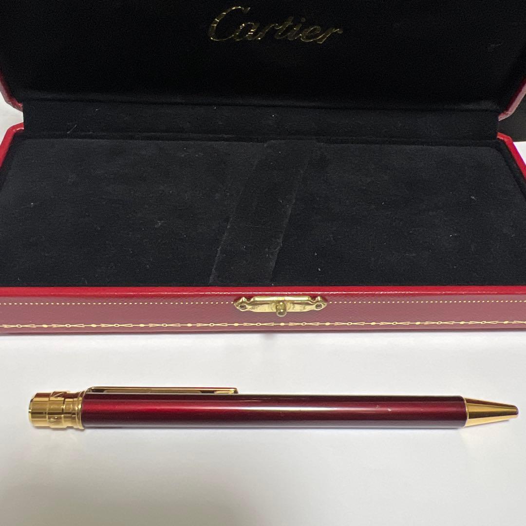 【美品】Cartier カルティエ　高級　ボールペン　ツイスト式