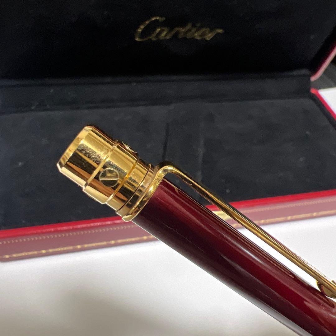 【美品】Cartier カルティエ　高級　ボールペン　ツイスト式