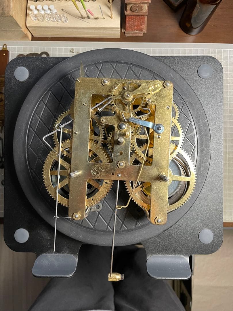 振り子時計 精工舎 8日巻 完動品