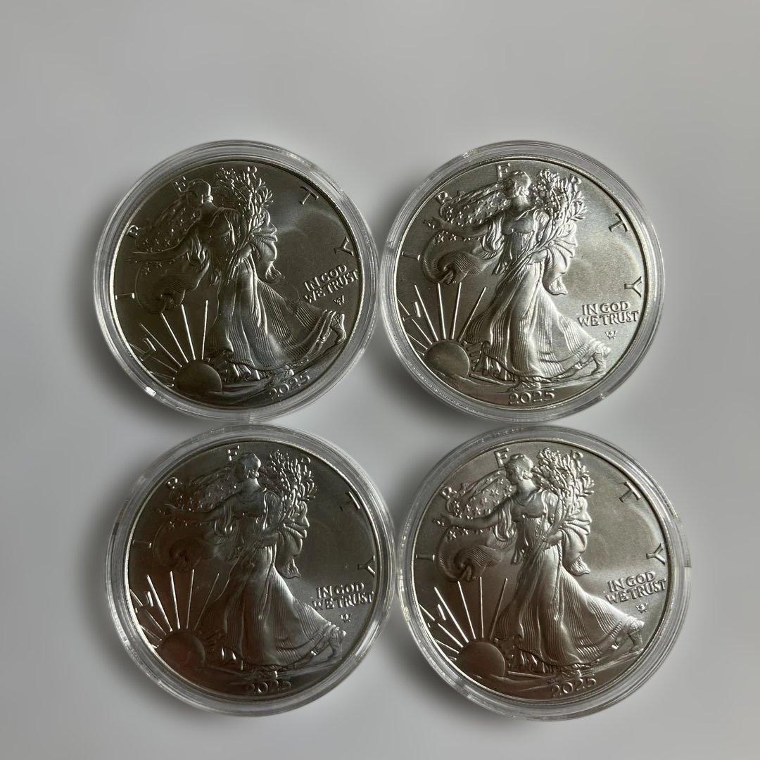 イーグル銀貨4枚