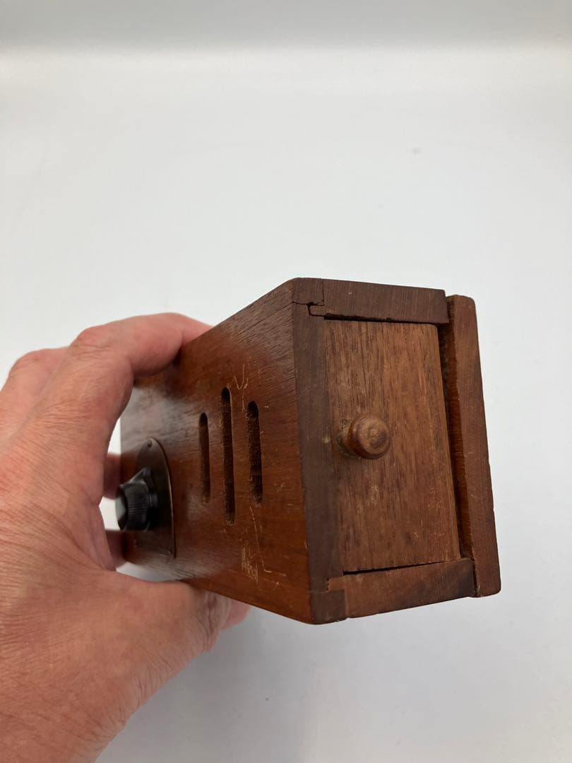 アンティーク　鉱石ラジオ 　\"Pocket Radio\" (米製)