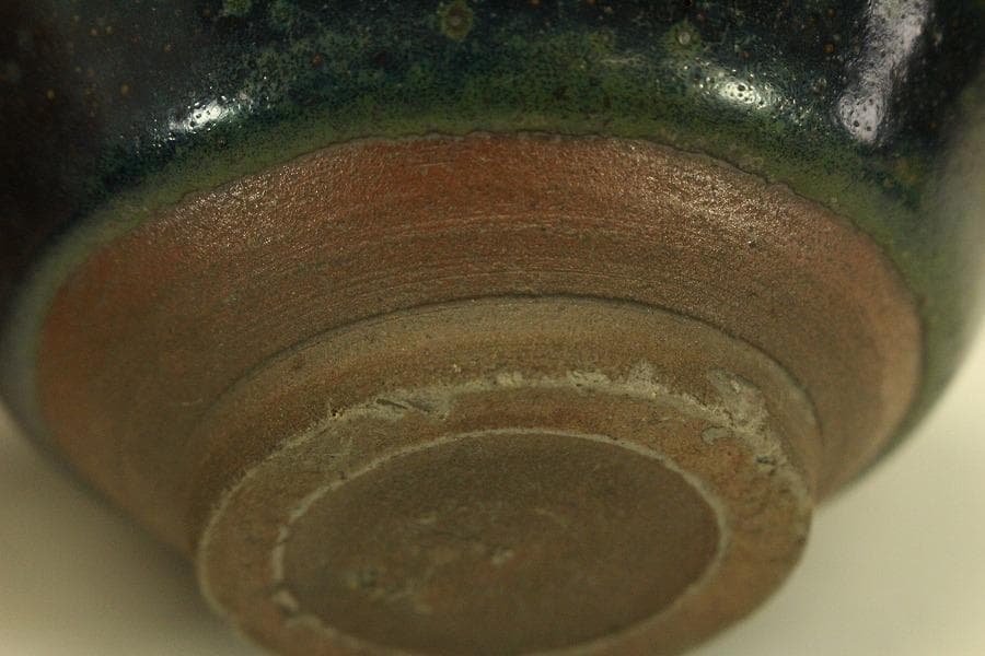 茶道具 唐物 中国美術 天目茶碗 台 二件(ZE661)