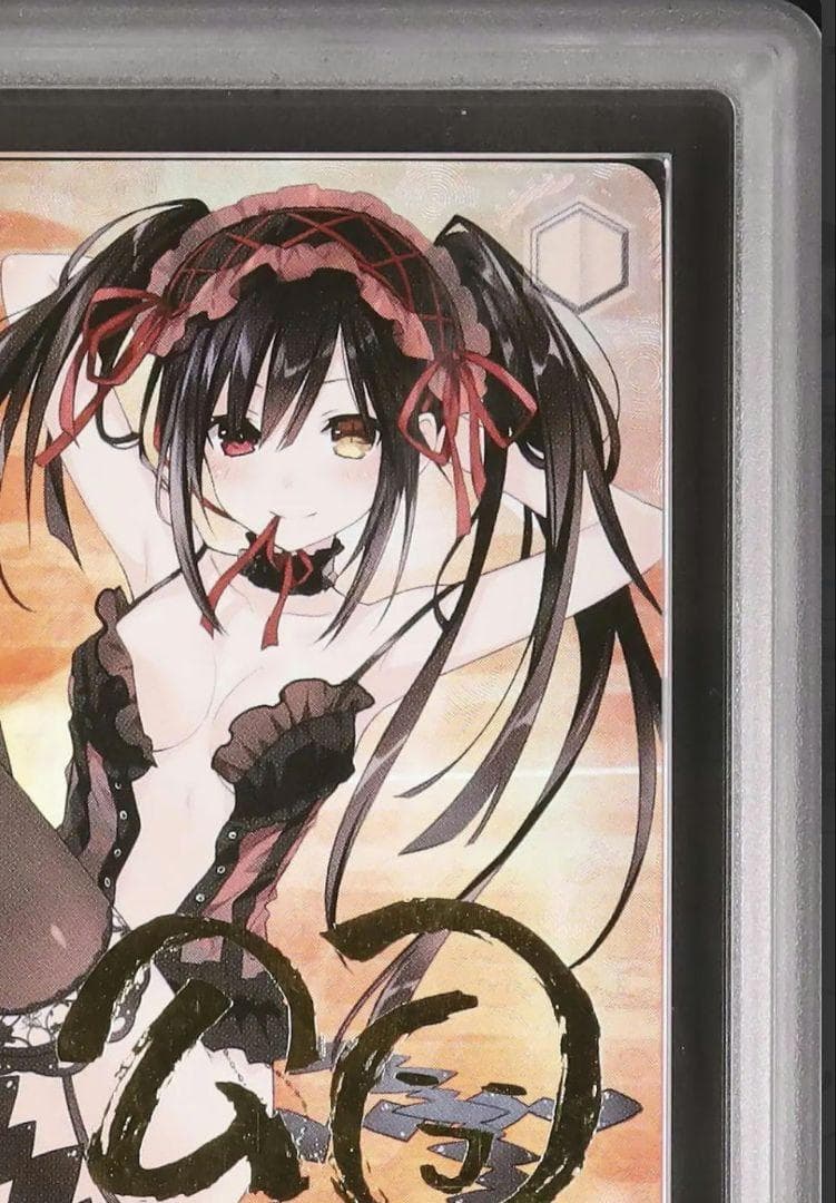 デートアライブ Elegant Clockwork 狂三 FBR 絶版 サイン