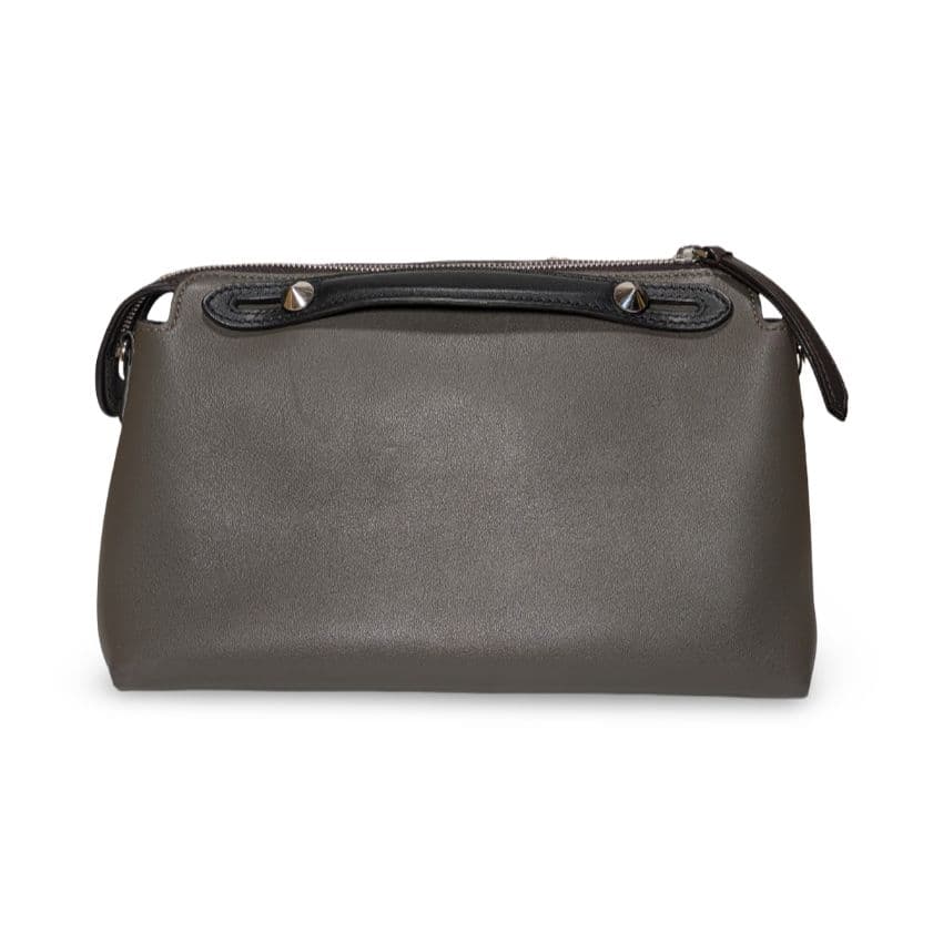 【極美品】FENDI バイザウェイミディアム　グレー ショルダーバッグ