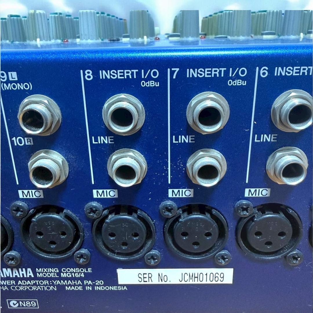 ☆良品 ヤマハ MG16/4 アナログミキサー ミキシングコンソール