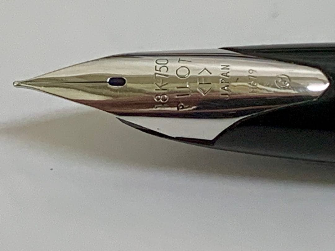 Pilot 万年筆 黒スターリングシルバー・ケース付き