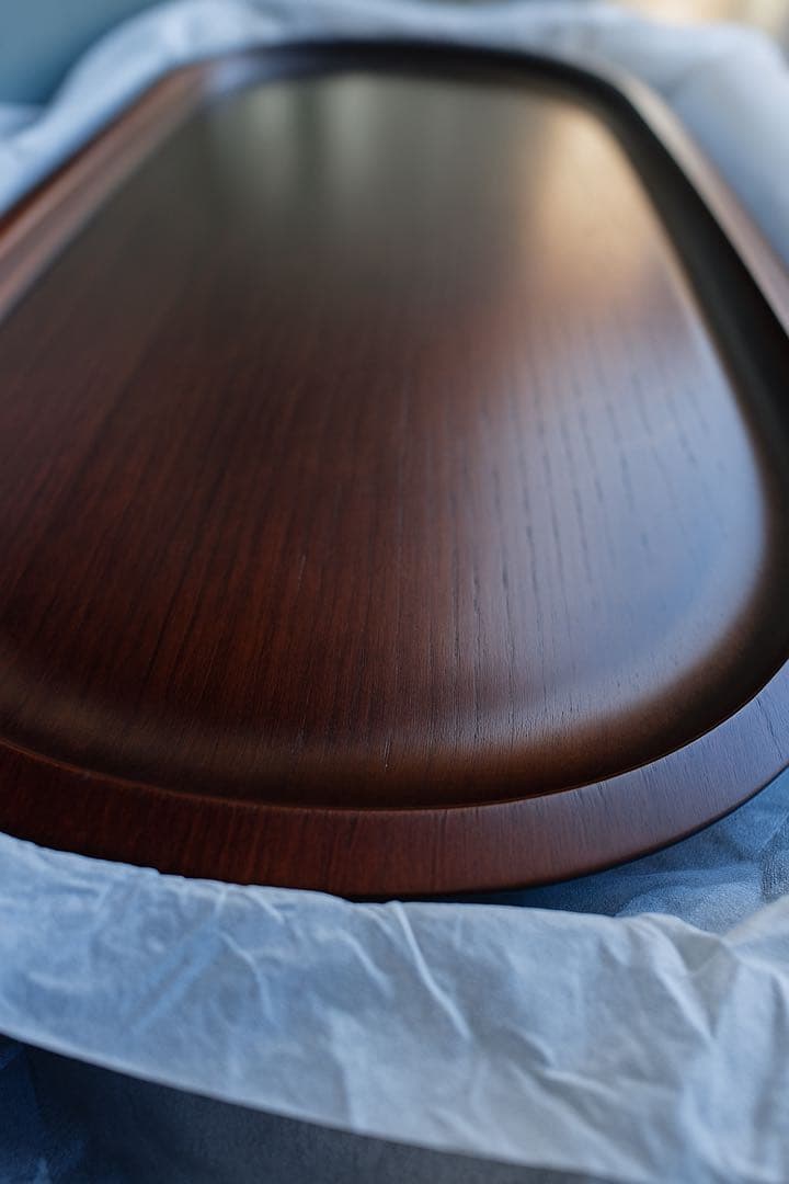 希少ヴィンテージJAPAN 十石塗　くり抜き技法　木創り　54❌25.8❌2㎝