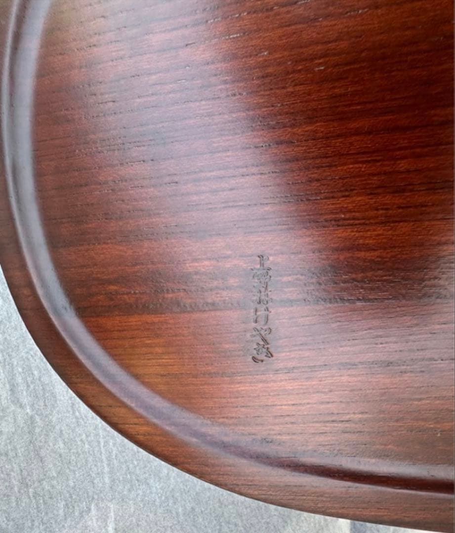 希少ヴィンテージJAPAN 十石塗　くり抜き技法　木創り　54❌25.8❌2㎝