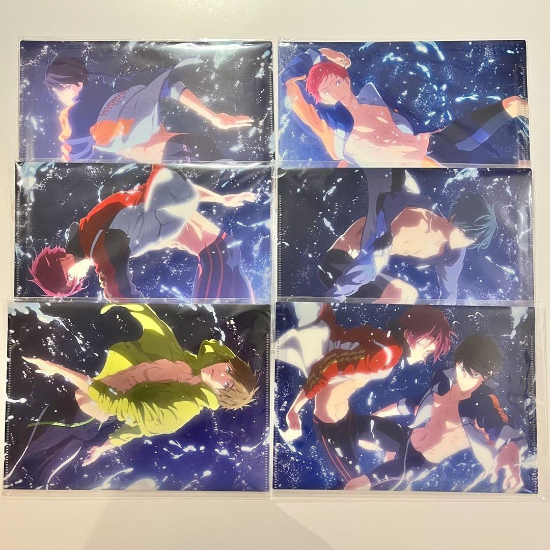 Free! DF 京アニ 限定 特典 複製ミニ原画 クリアケース 全6巻