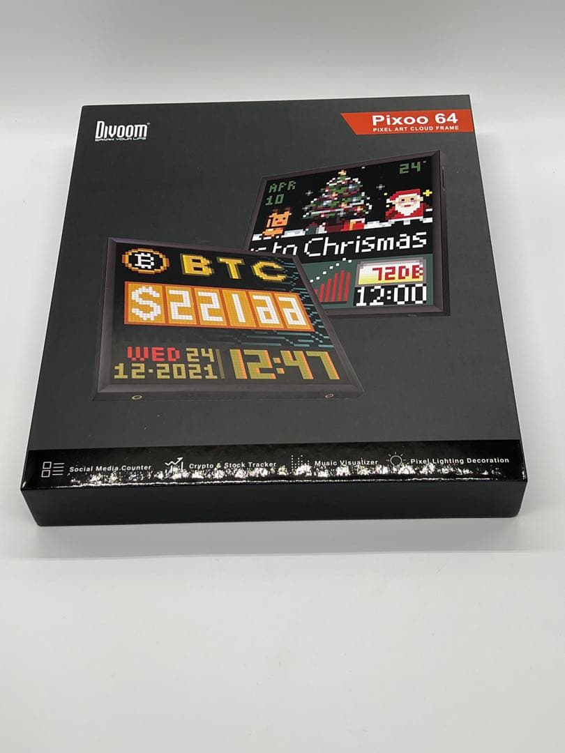 Divoom Pixoo 64デジタルフレーム ピクセルアート