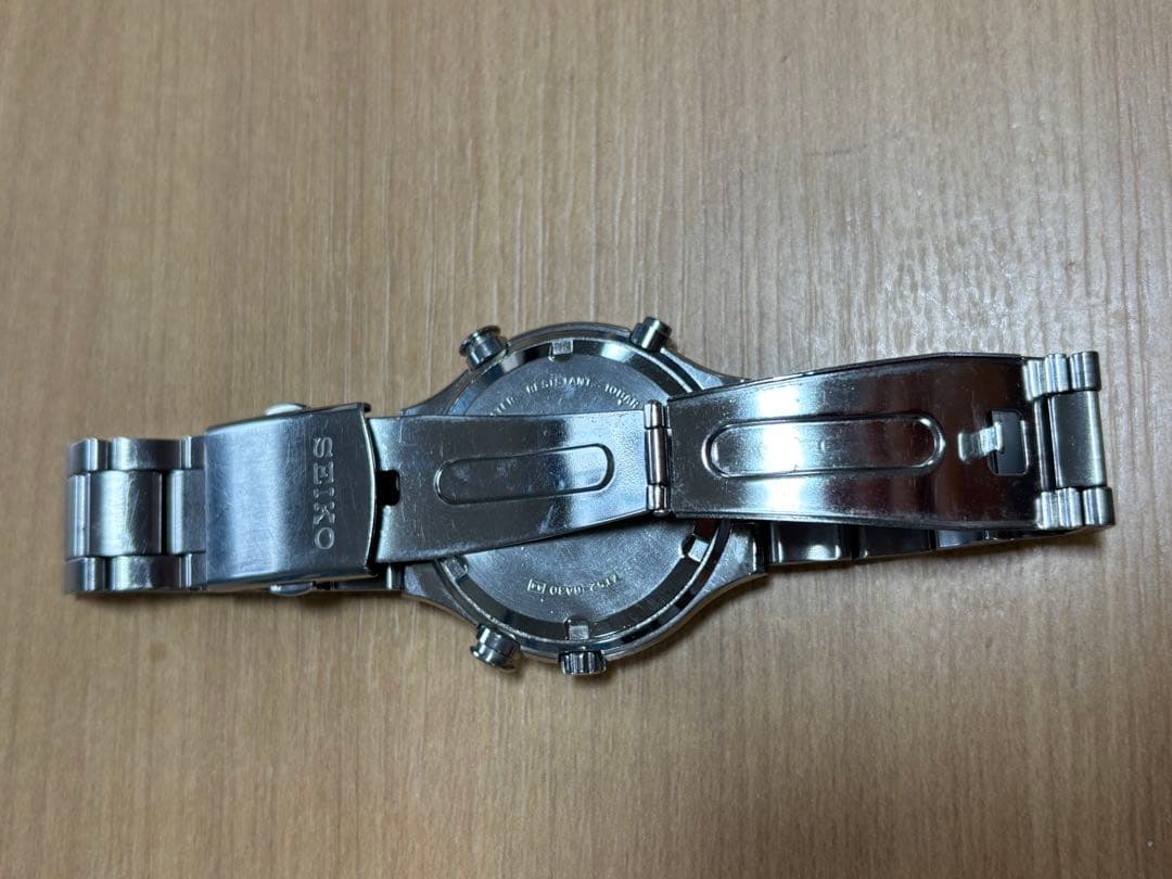 SEIKO セイコー スピードマスター 7T52-6A30 クォーツ腕時計