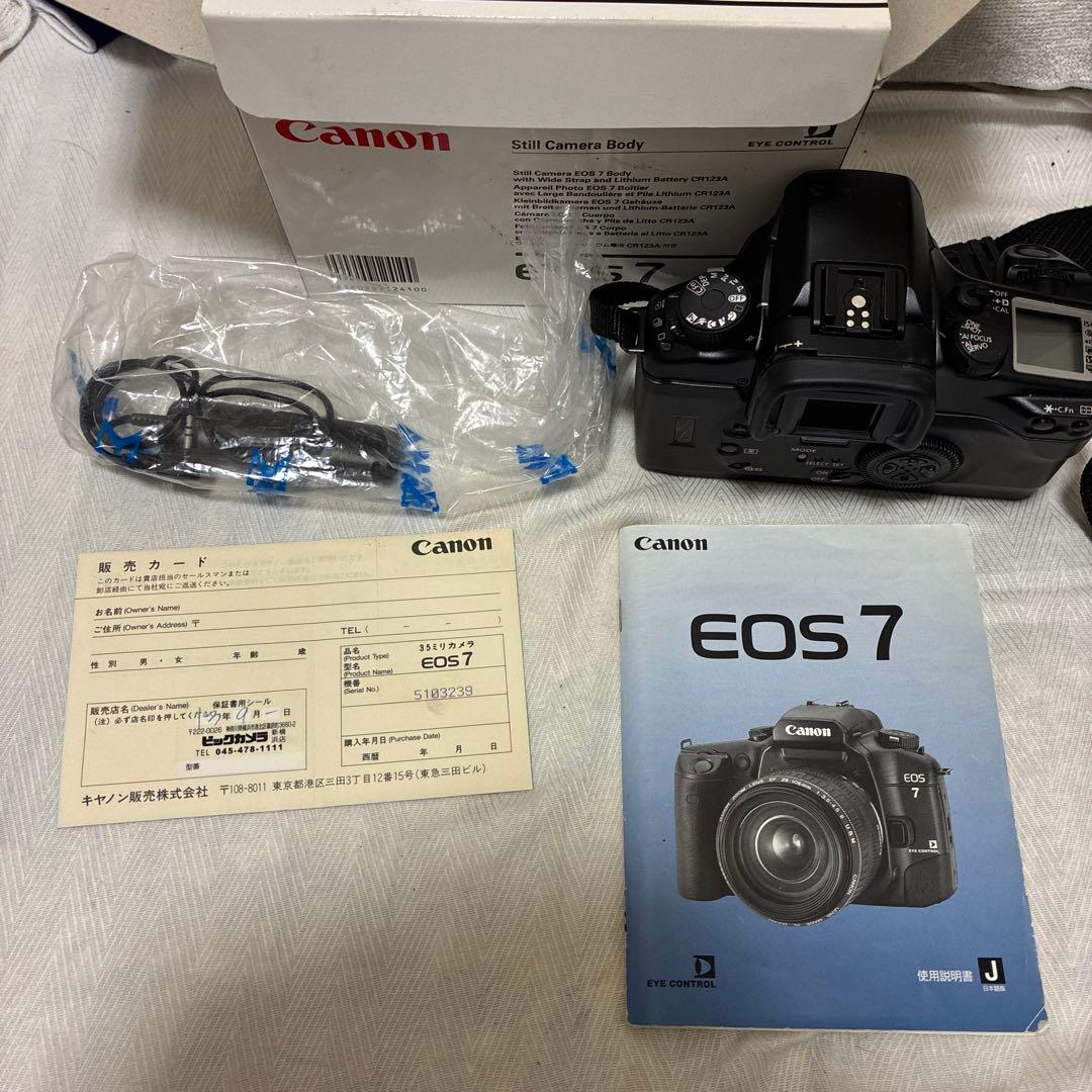 Canon EOS 7 フィルムカメラ a4285