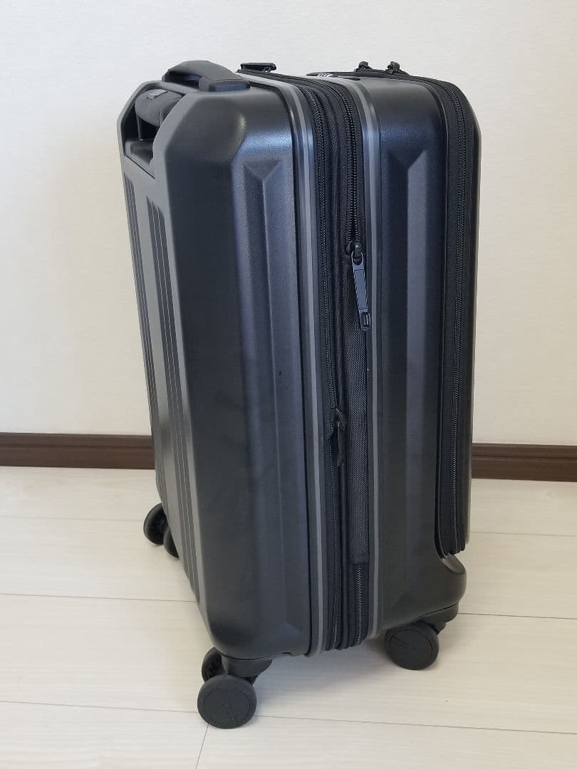 デカかるEdge キャリーケース マットブラック 37Ｌ+7Ｌ