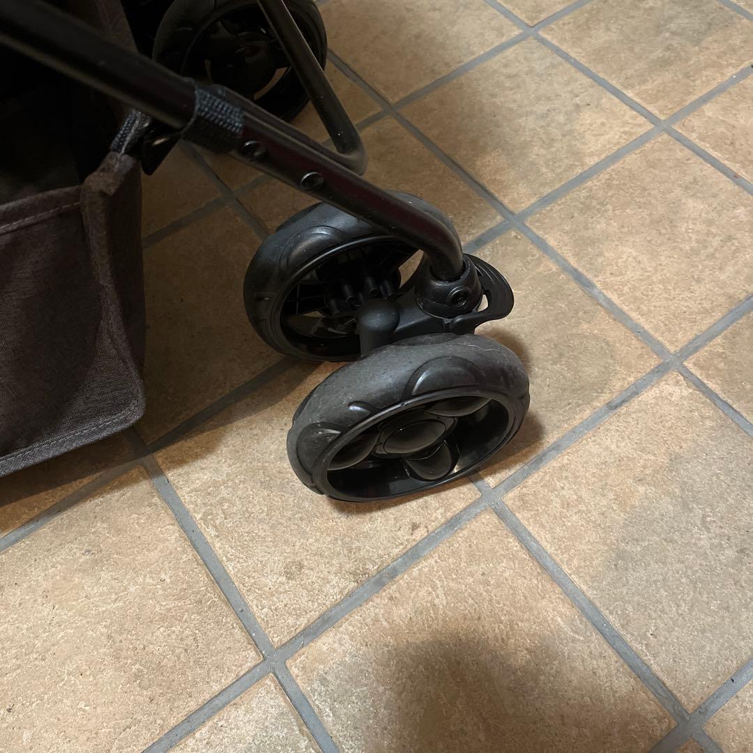 GEX ペットカート　わんわんカート スーパーライト　モカブラウン　雨除けカバー