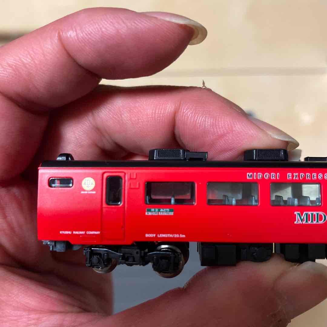 （新品、未走行）JR九州485系MIDORI Express 4両セット
