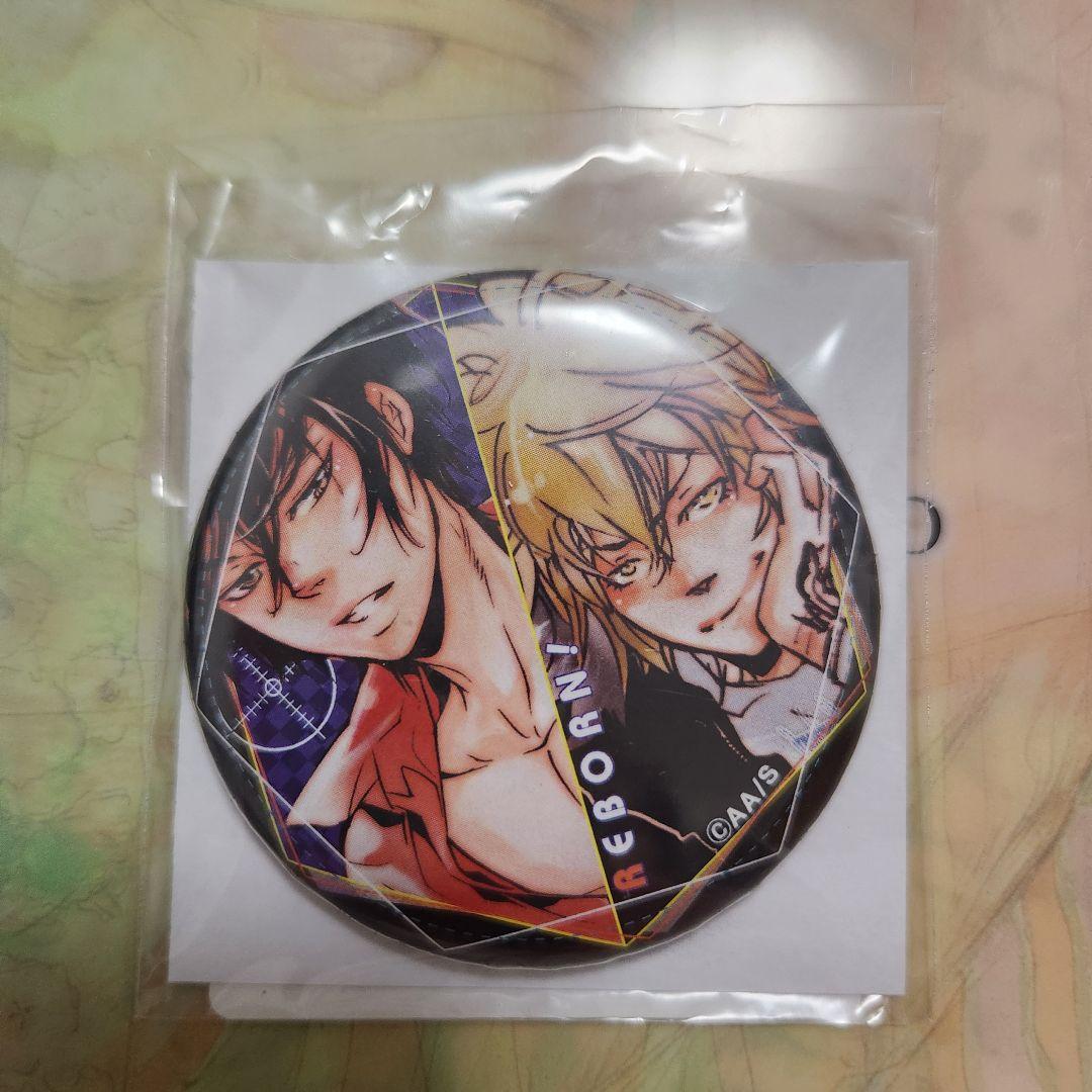 REBORN 雲雀恭弥 ディーノ 缶バッジ