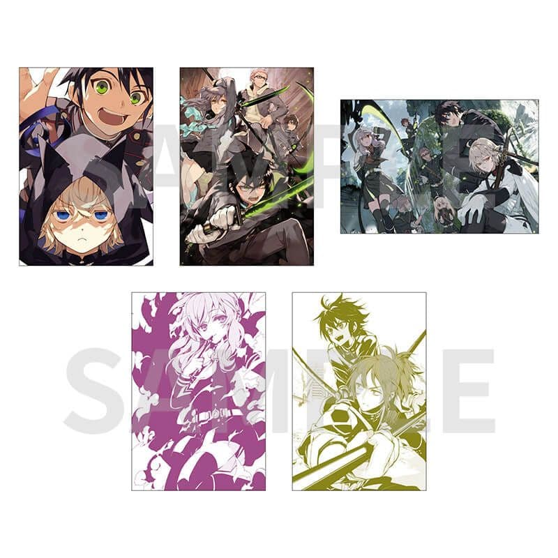 終わりのセラフ　色紙　キーホルダー