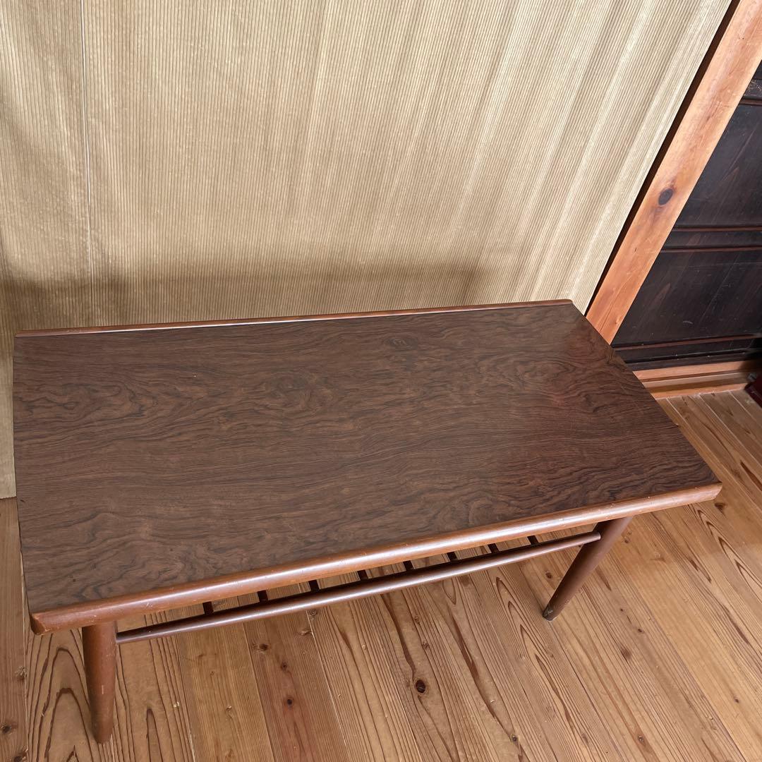 ブラウン 木製 長方形 テーブル